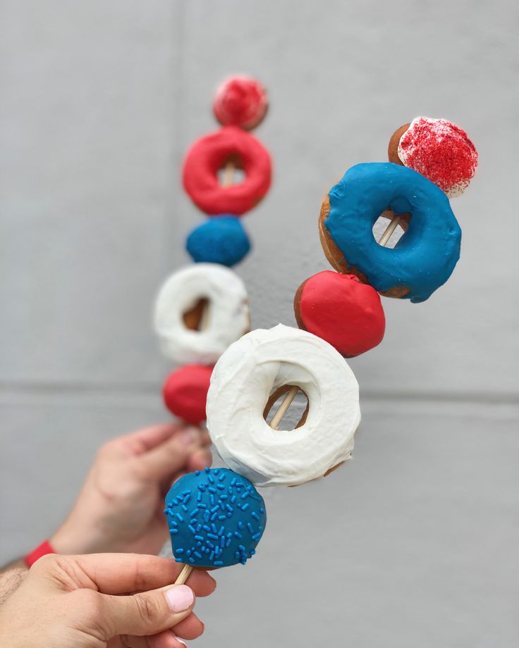 4th-of-July-Donut-Hole-Skewers