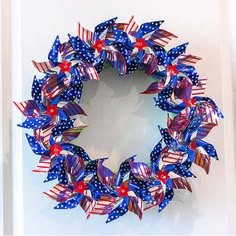 Bright-Pinwheel-Dollar-Tree-4th-of-July-Wreath-Ideas