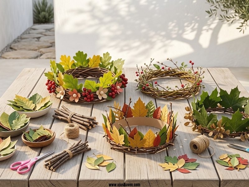 DIY-Leaf-Crowns-or-Nature-Headbands