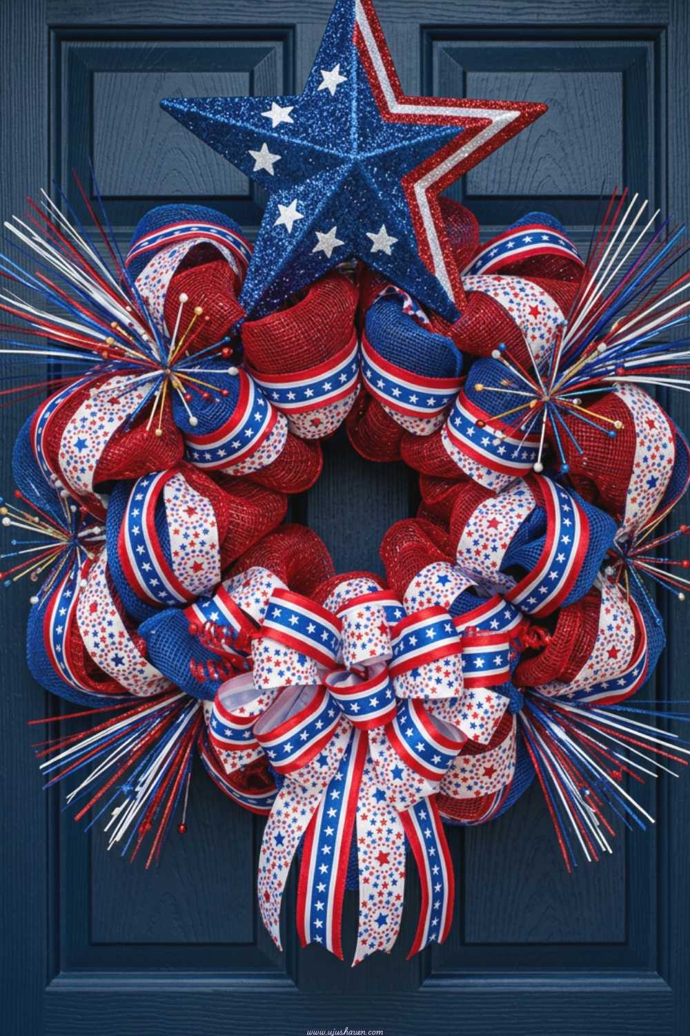 Easy-Mesh-Wreath-That-Brings-Big-Summer-Porch-Energy