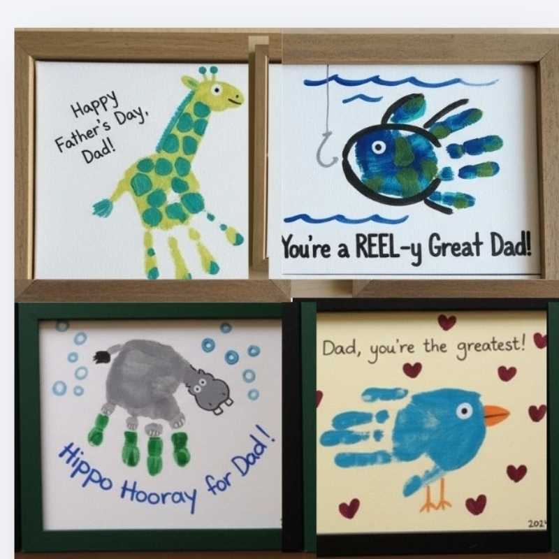 Handprint-animals-and-fun-shapes-kids-love-fathers-day-handprint-crafts