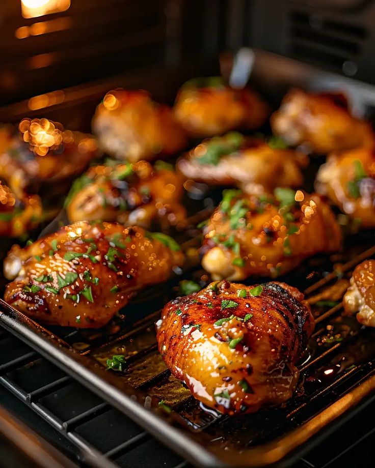 Honey-Garlic-Chicken-Thighs-Quick-and-Easy-One-Pan-Chicken-Dinner-Recipes