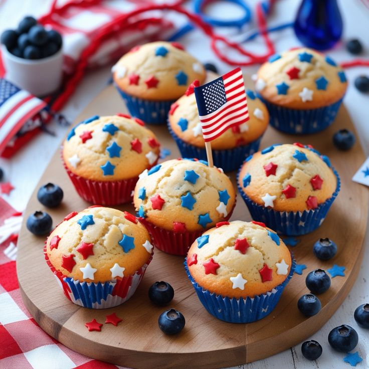 Mini-Patriotic-Muffins-Red-White-and-Blue.