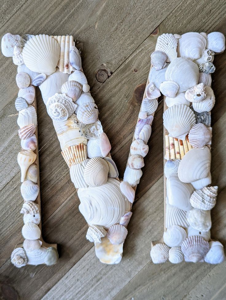 Name-or-Letter-Art-with-Seashells.