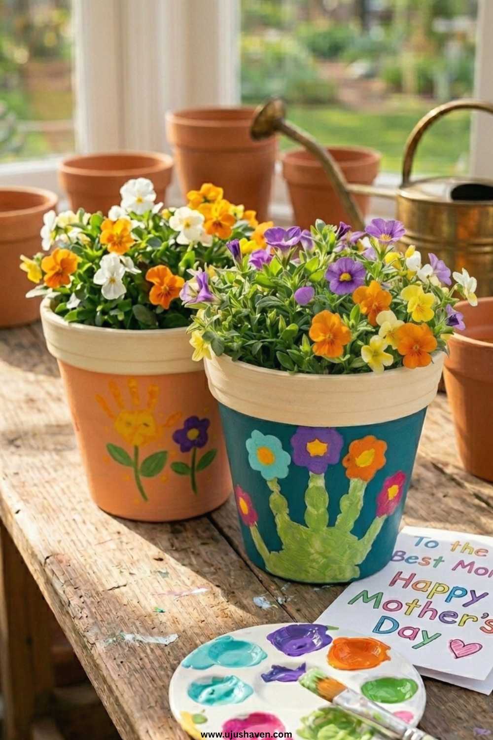 Painted-Handprint-Flower-Mothers-Day-Flower-Pot.