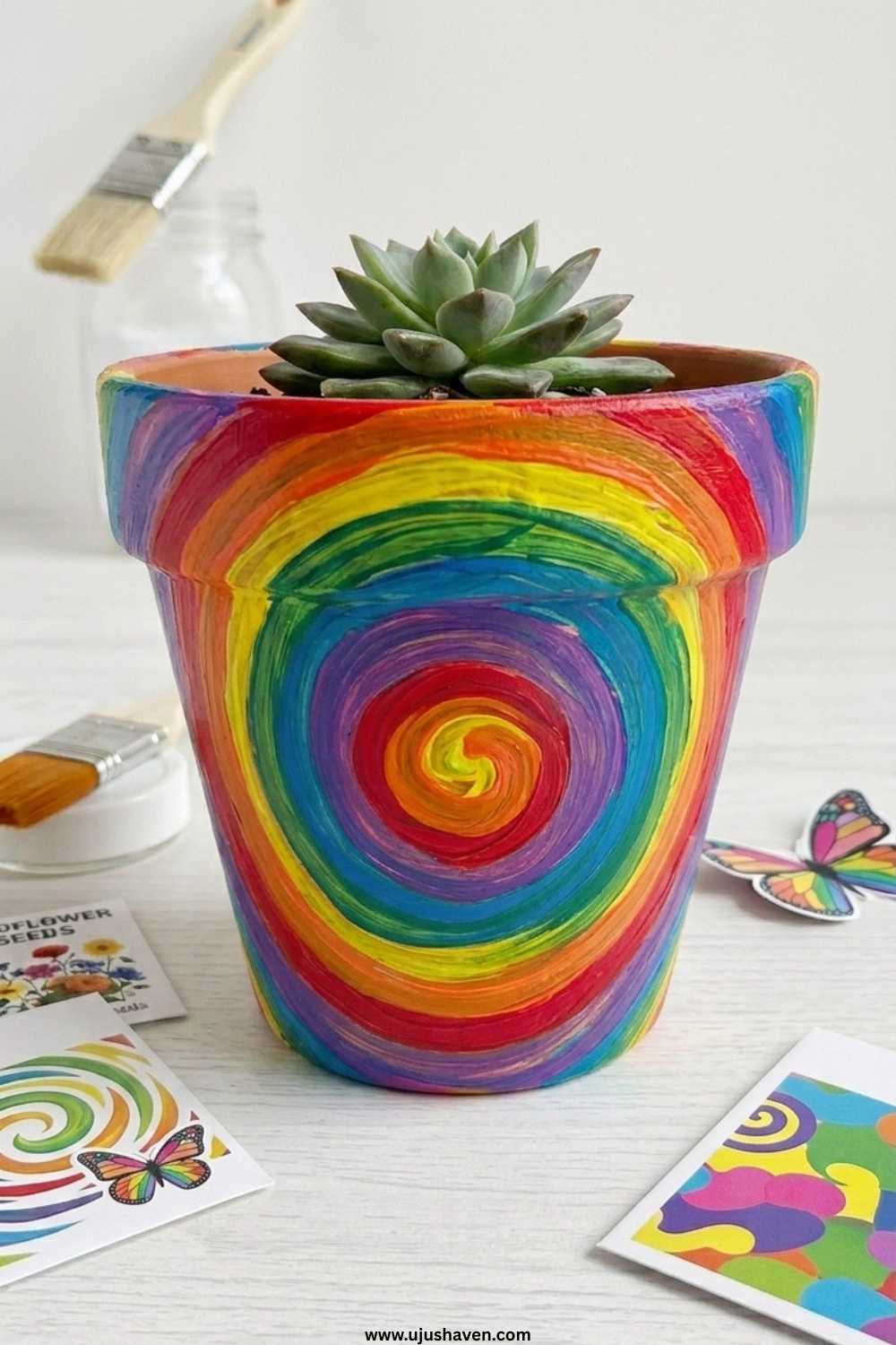 Rainbow-Swirl-Painted