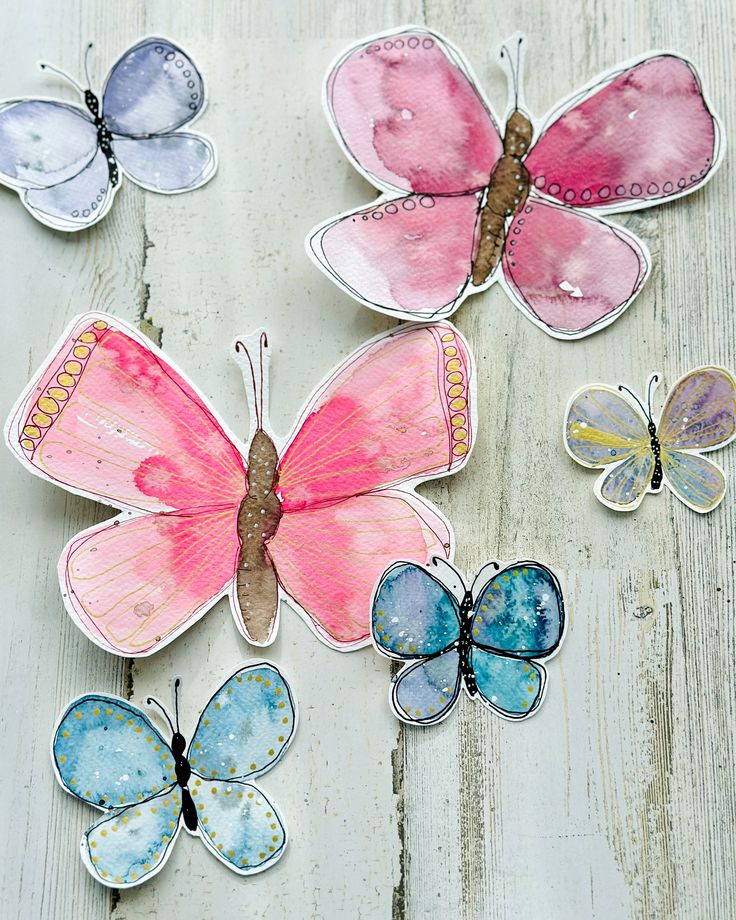 Watercolor-Butterfly-Craft