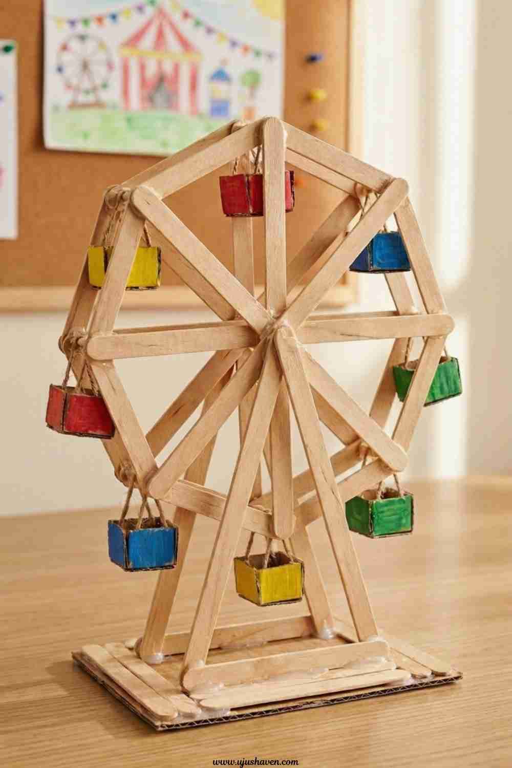 Ferris-Wheel-Popsicle-Stick-Crafts-For-Kids.