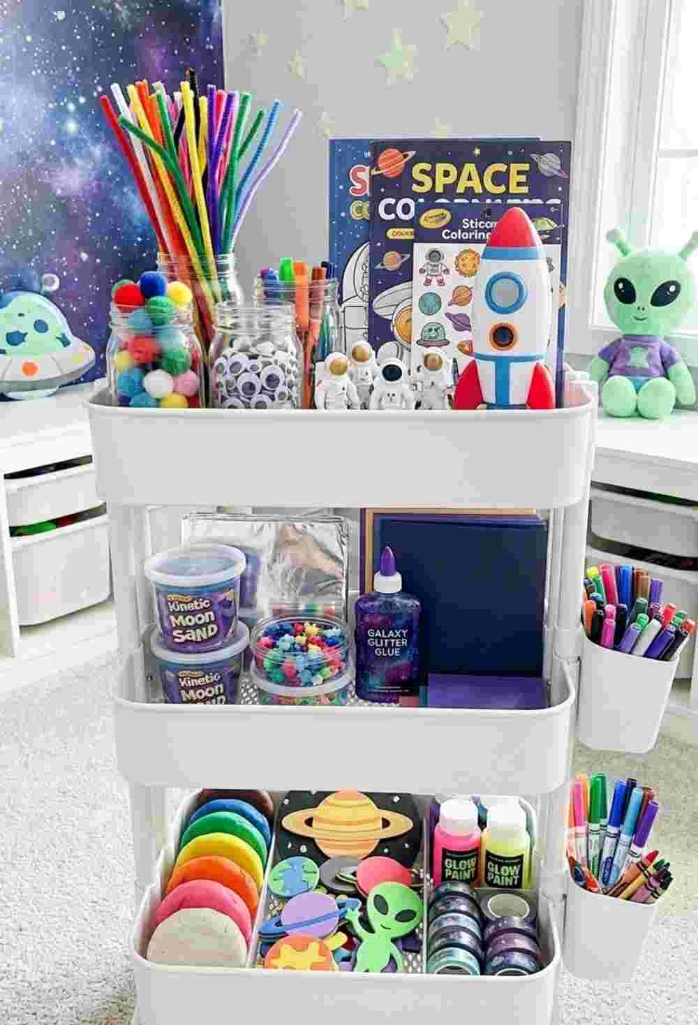 The-Rolling-Cart-Craft-Station.
