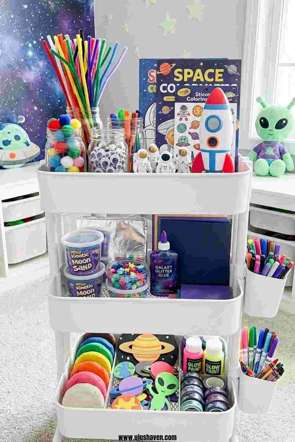 The-Rolling-Cart-Craft-Station.