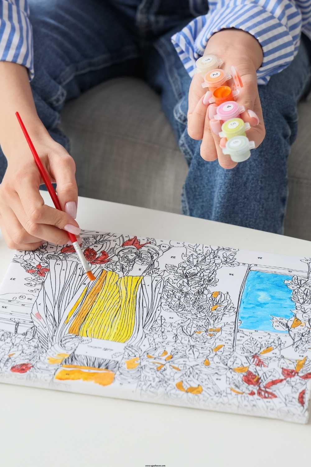 Watercolor-Painting-Relaxing-Crafts-for-Adults