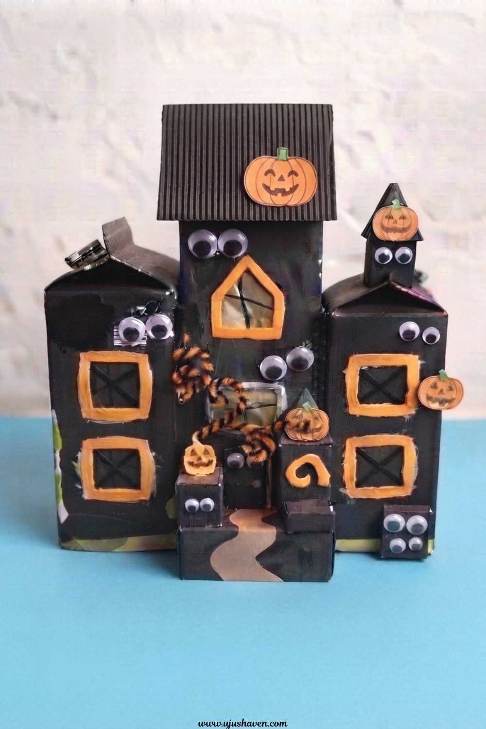 Cereal-Box-Haunted-House-Recycled-Halloween-Crafts-for-Kids.
