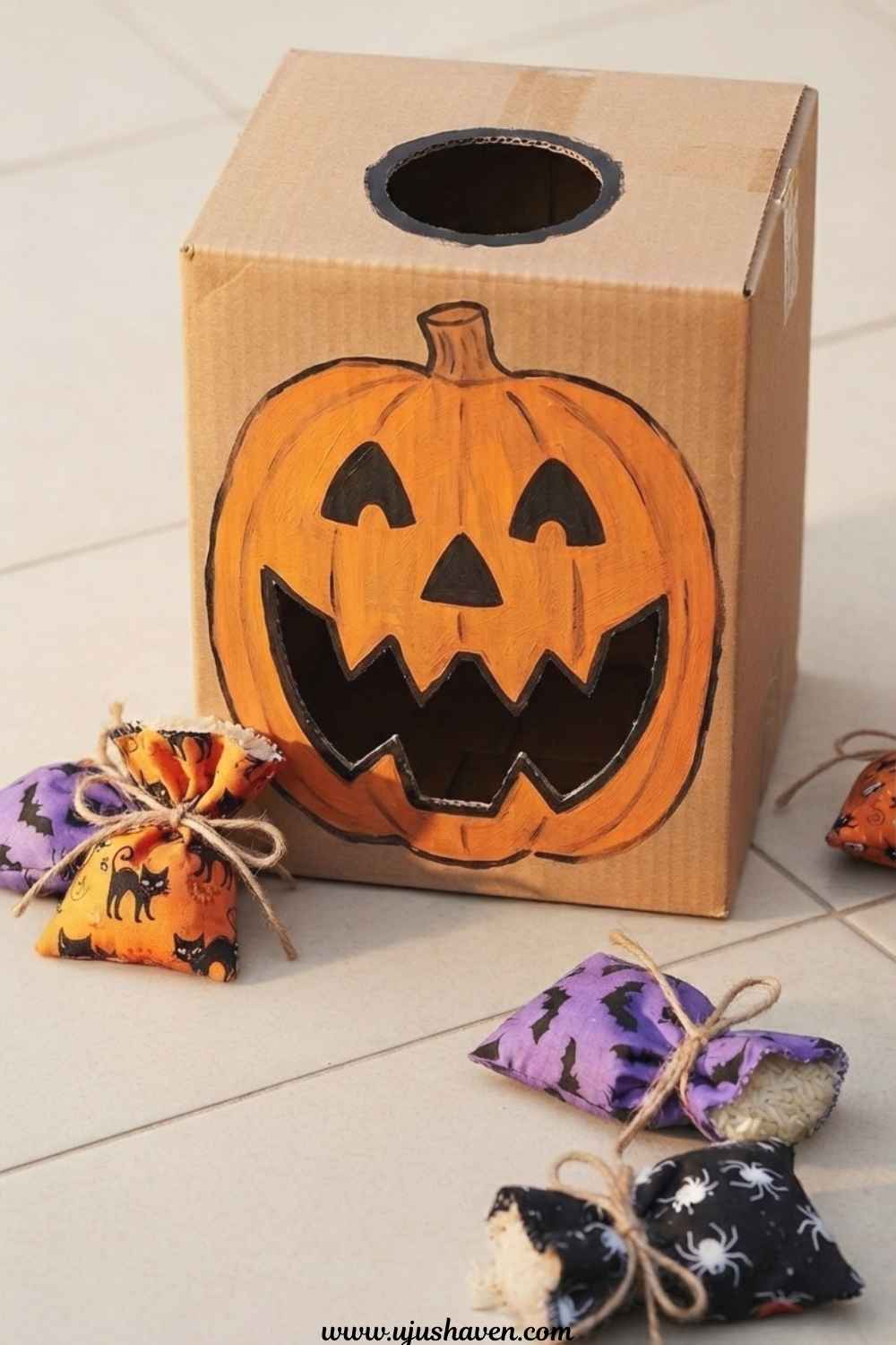 DIY-Bean-Bag-Pumpkin-Toss