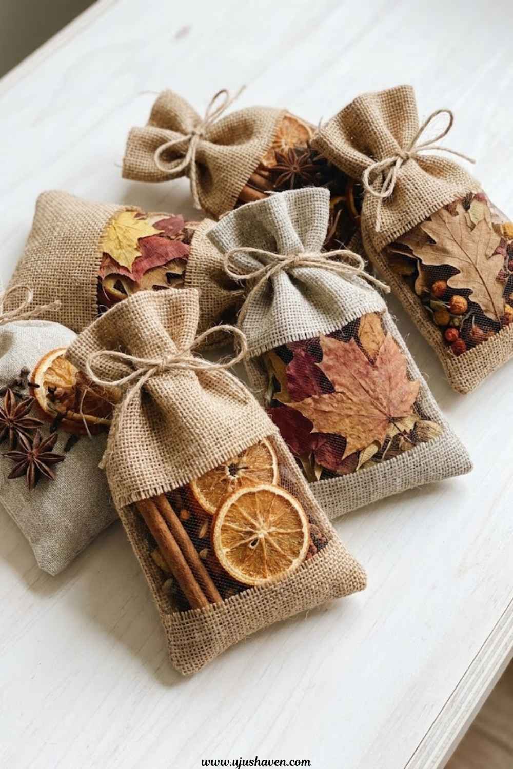 Dried-Leaf-and-Spice-Sachets-Fall-Leaf-Crafts-for-Adults.