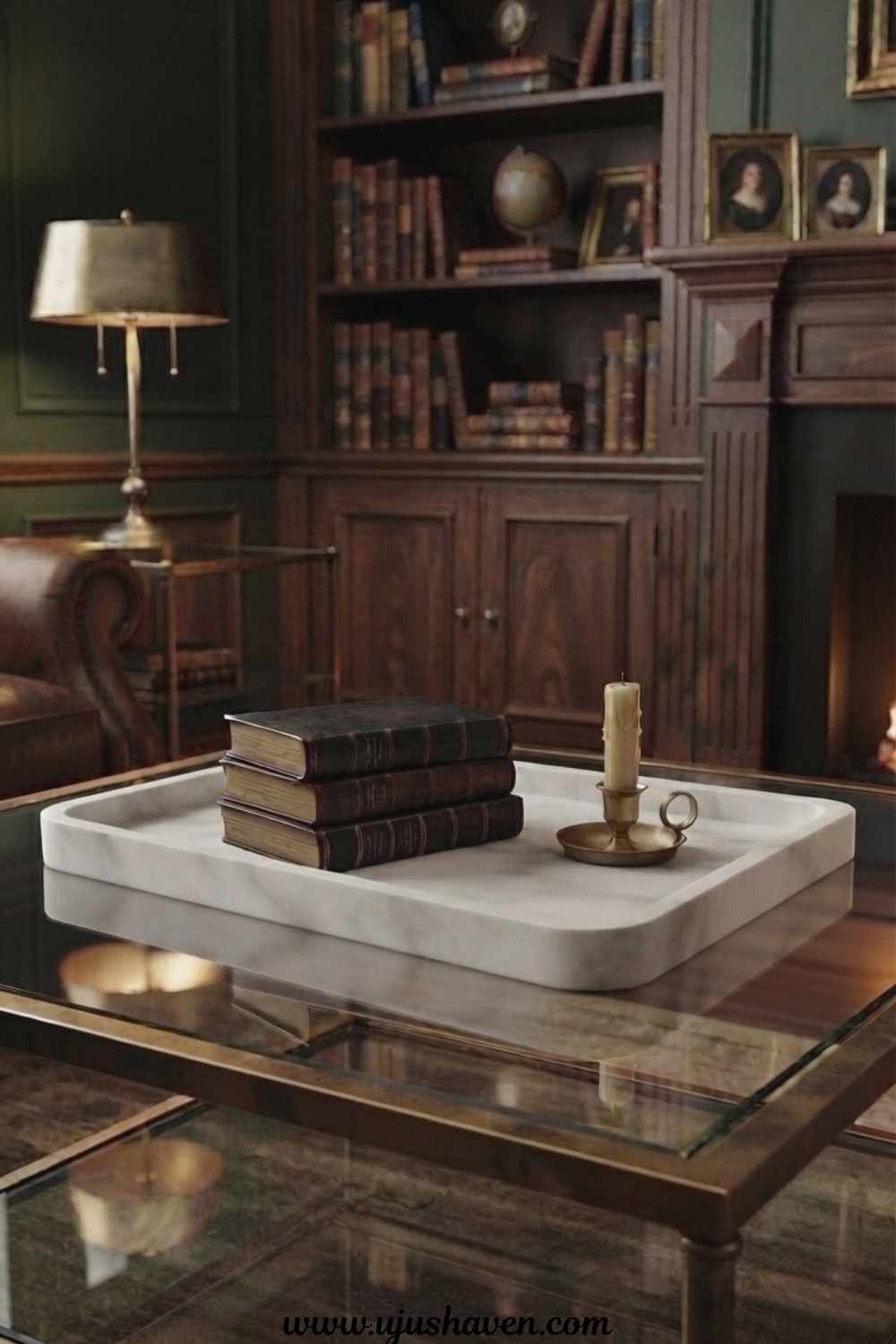 Faux-Marble-Tray-Instead-of-Real-Marble