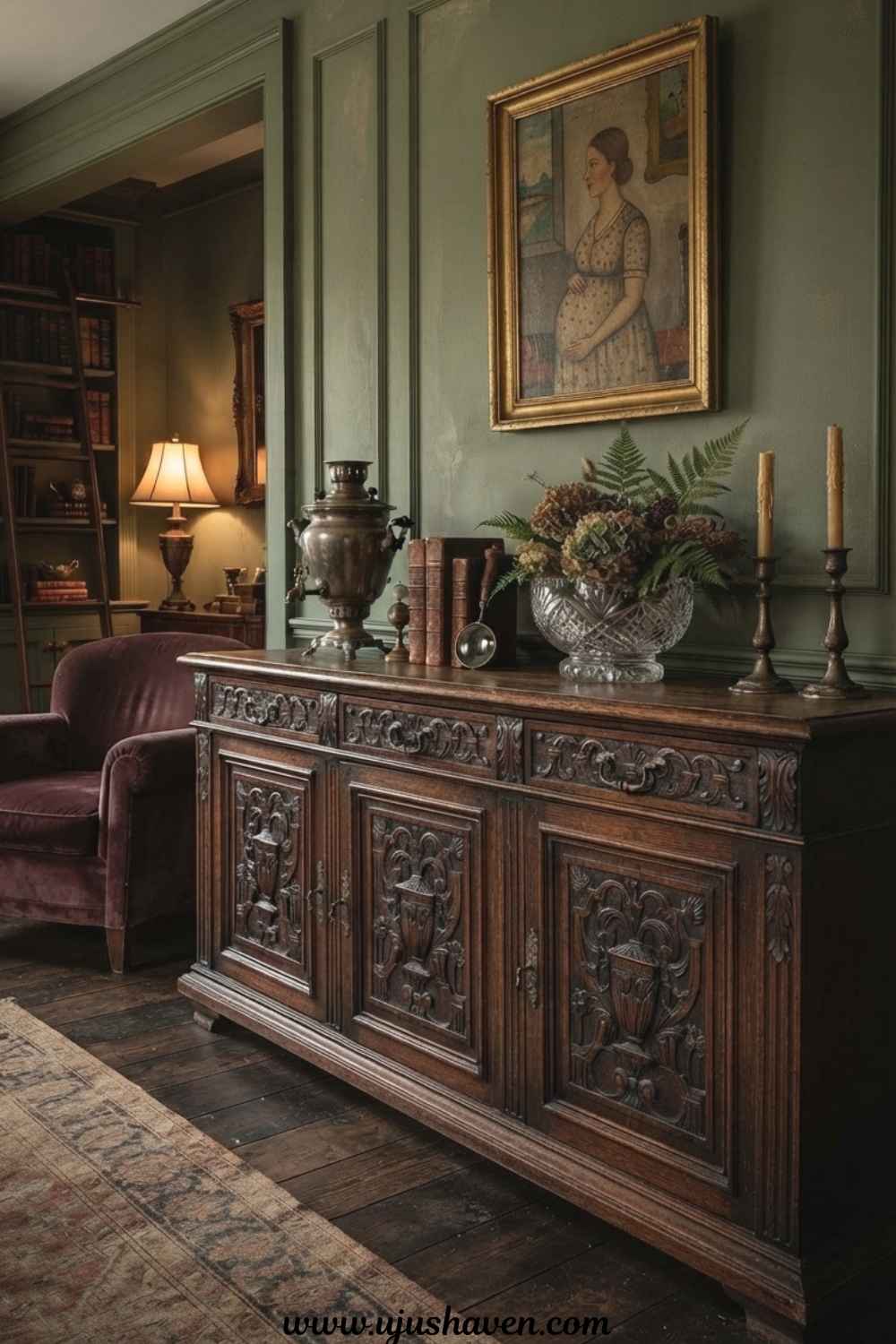 One-Thrifted-Wood-Statement-Piece