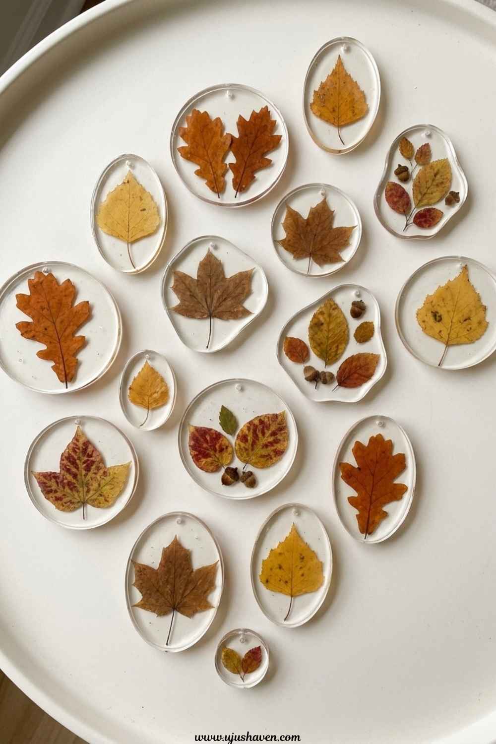 Resin-Leaf-Ornaments