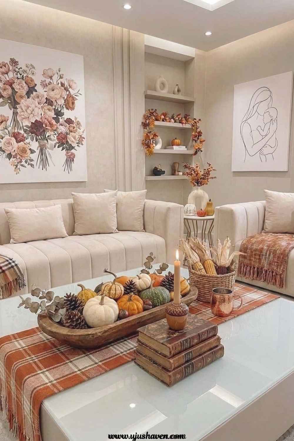What-Makes-Beautiful-Fall-Coffee-Table-Decor.