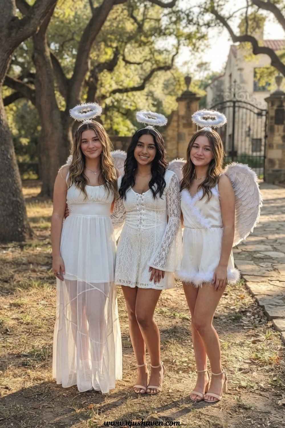 Angel-Cute-Halloween-Costumes-for-Teenagers