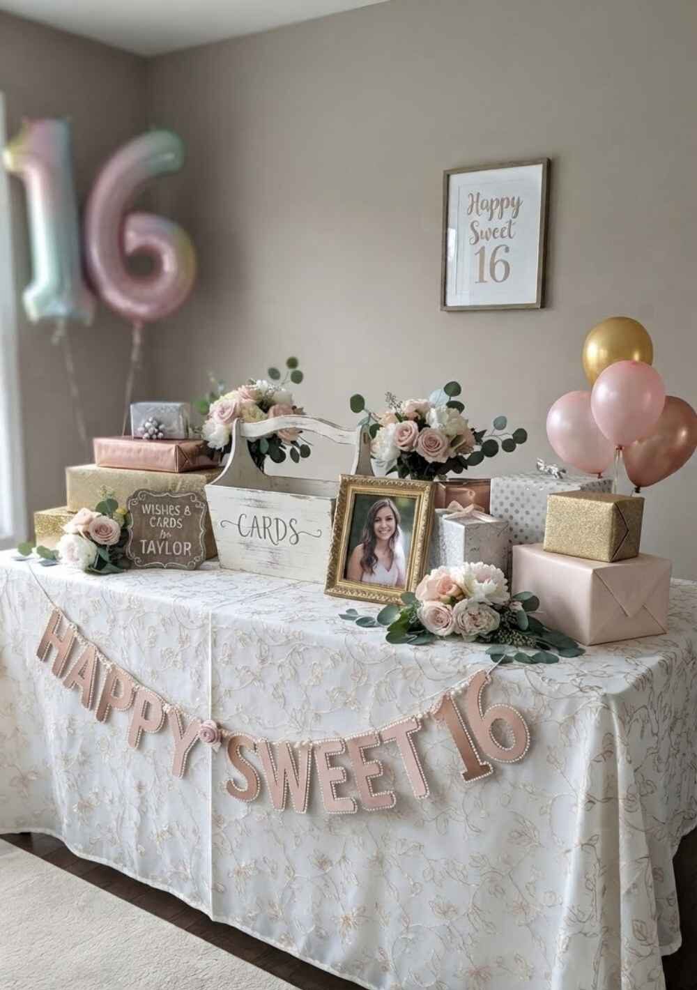Create-a-Pretty-Gift-and-Card-Table-Sweet-16-Party-Decor-Ideas