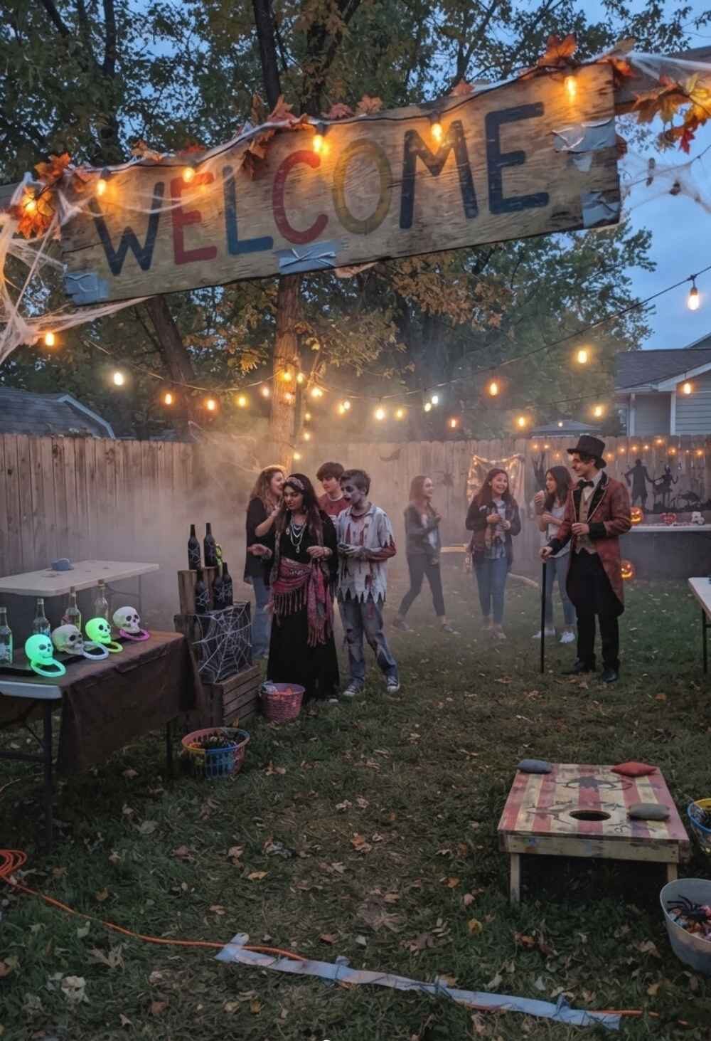 Haunted-Carnival-Halloween-Party-Ideas-for-Teens