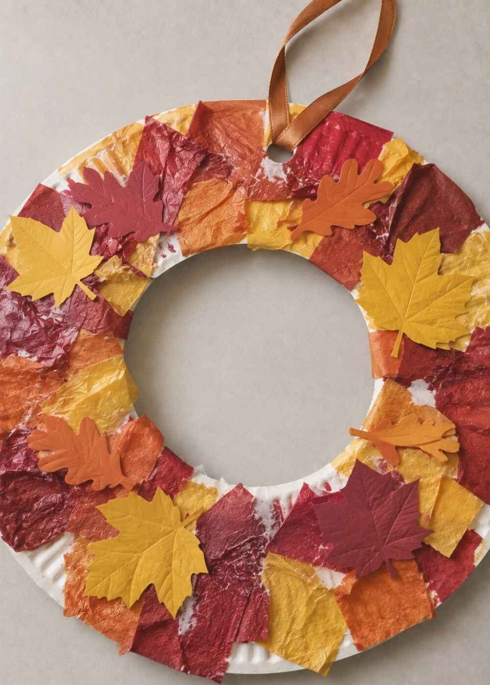 Paper-Plate-Wreath