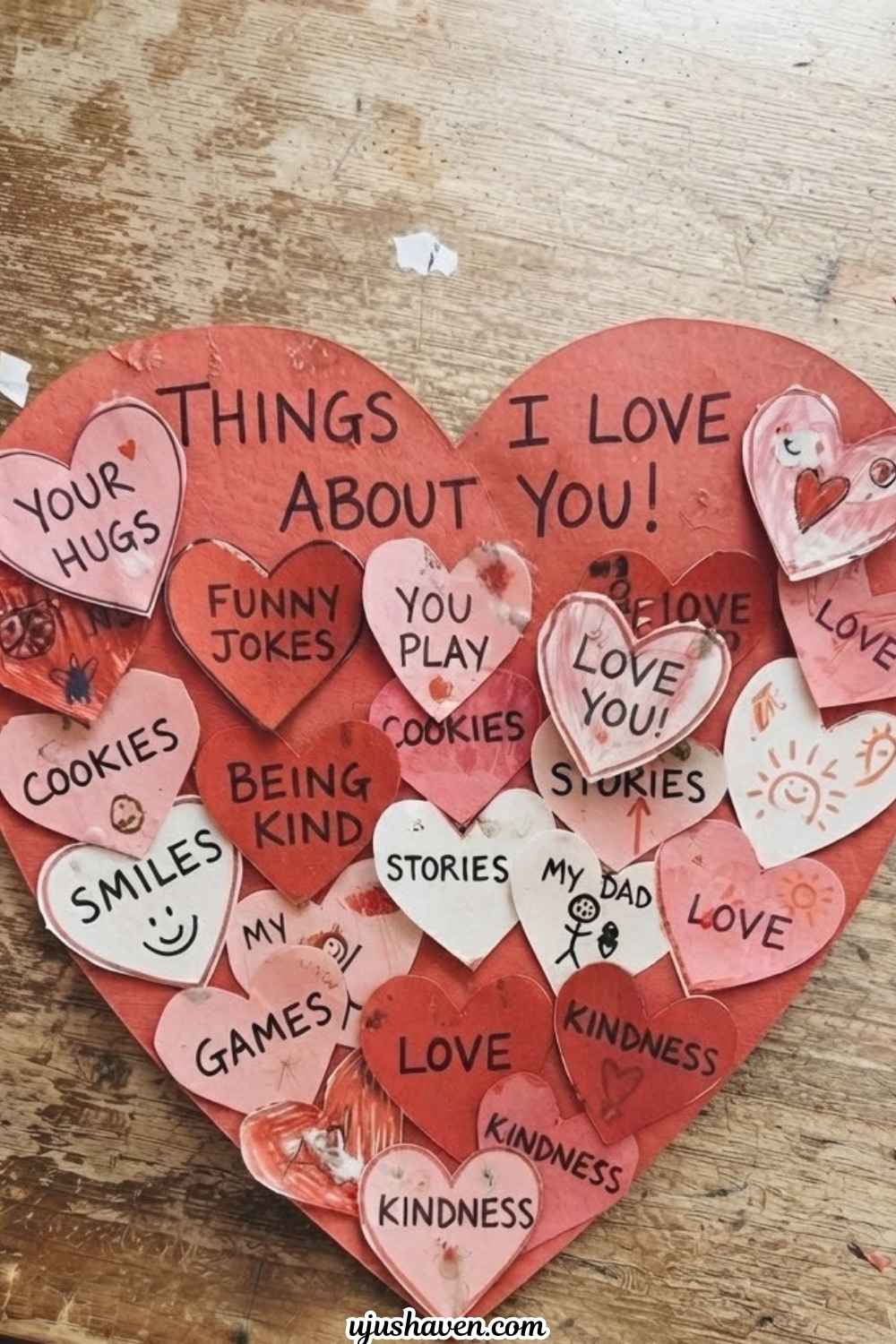 Things-I-Love-About-You-Paper-Heart-Craft.