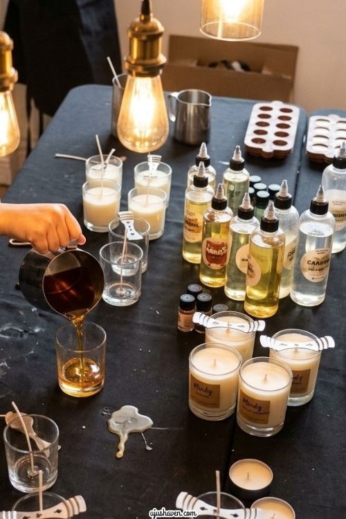 Candle-Making-Birthday-Party
