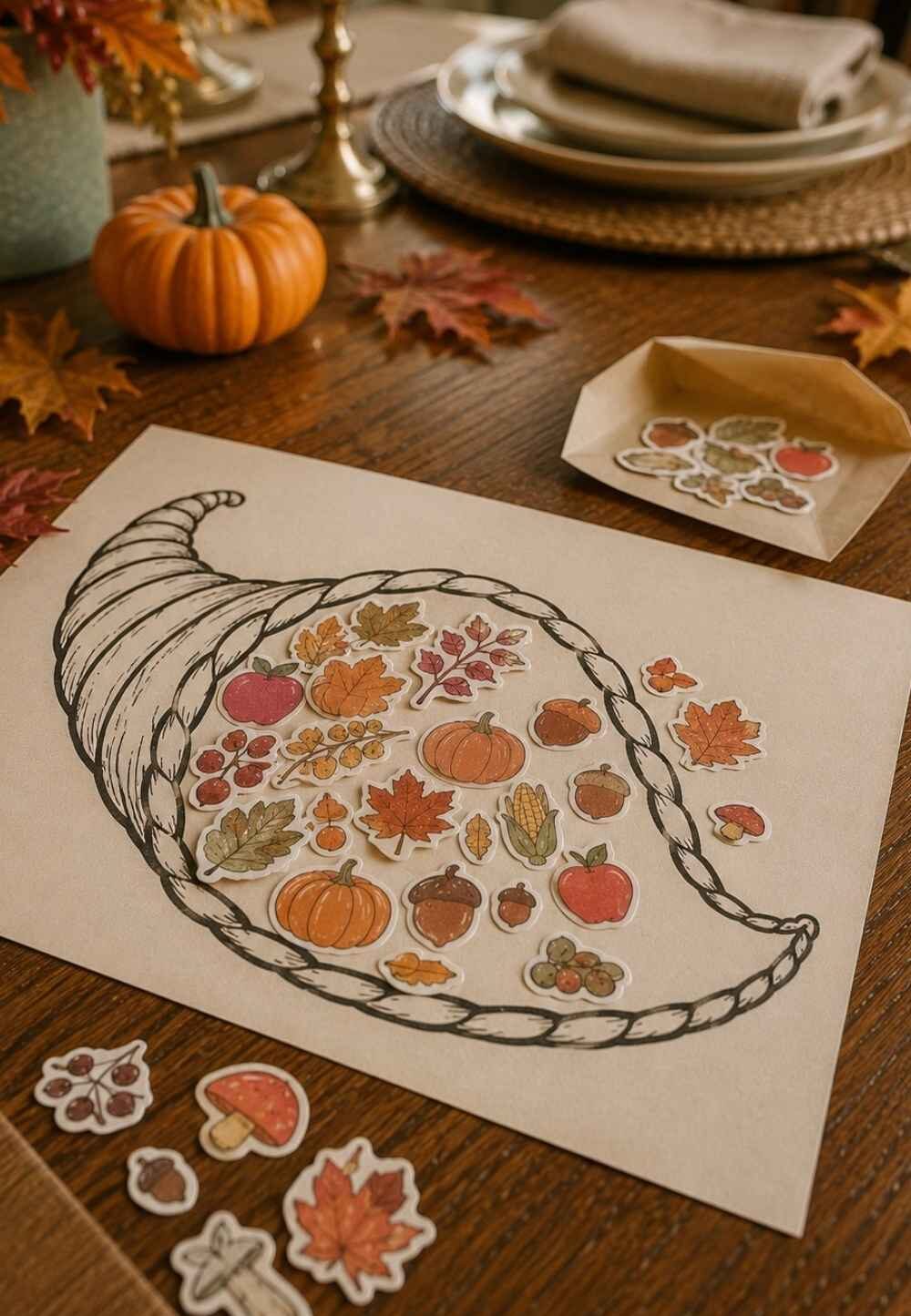Cornucopia-Sticker-Scene