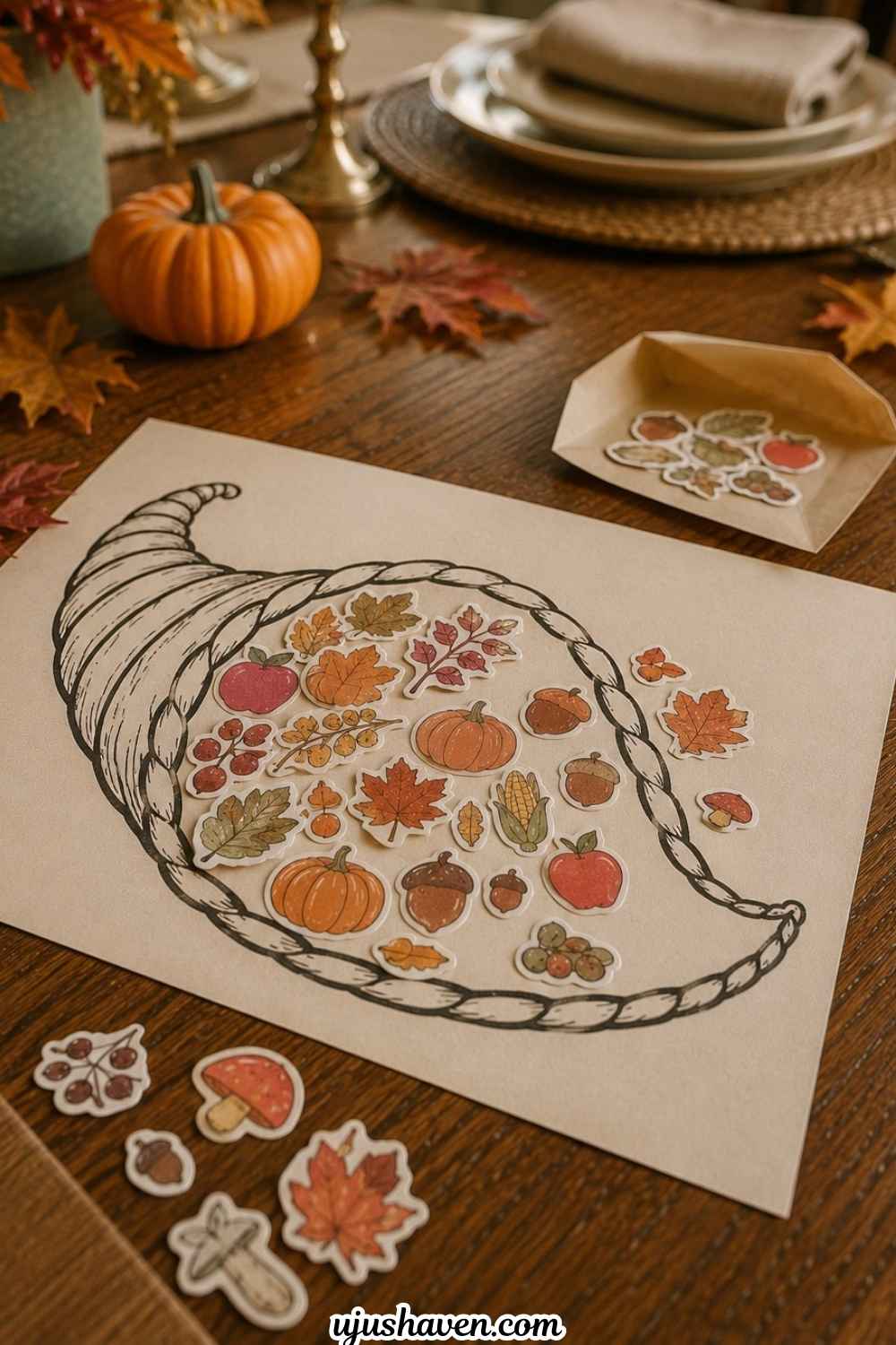 Cornucopia-Sticker-Scene