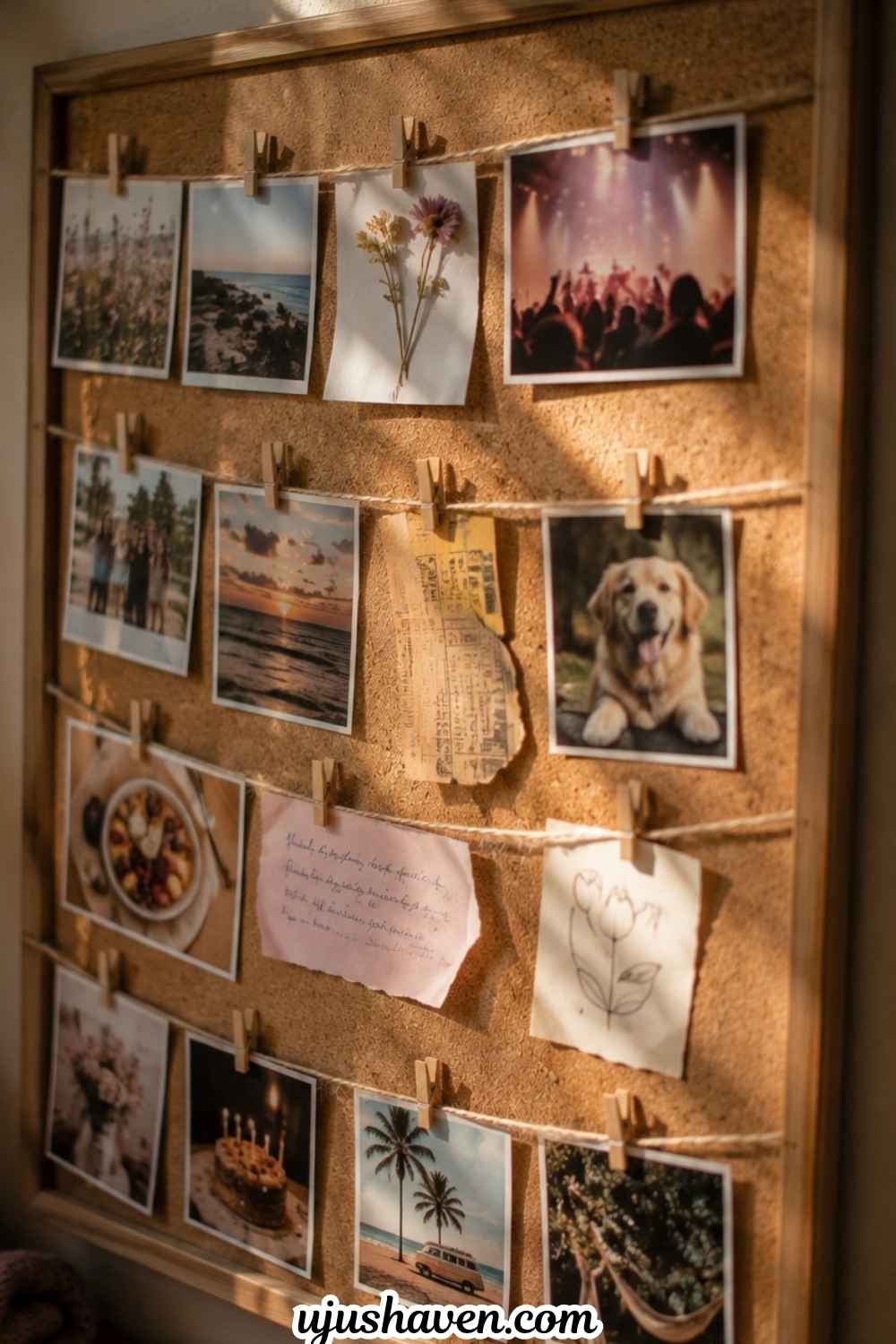 DIY-Photo-Display-Board.