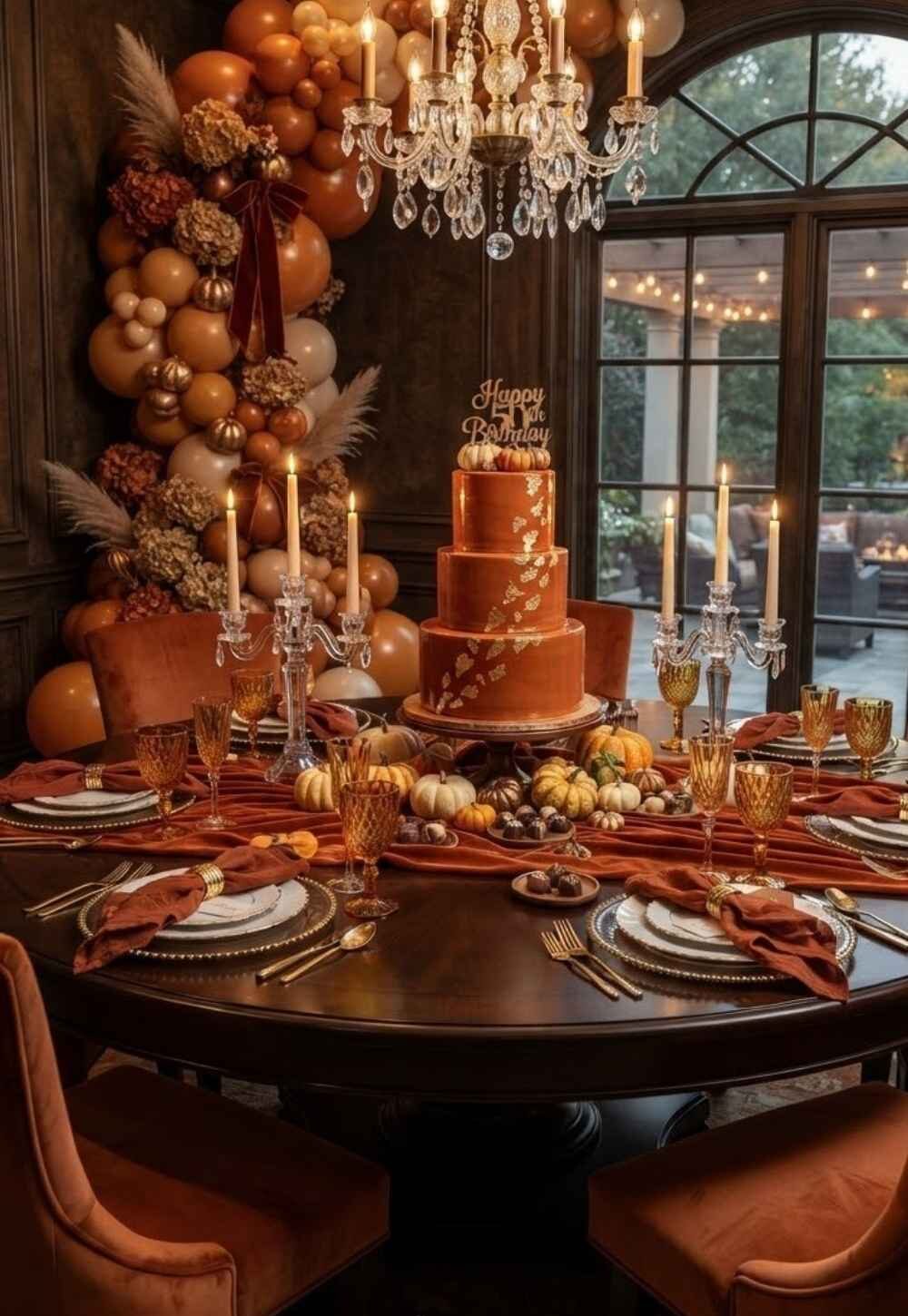 Elegant-Thanksgiving-Birthday-Dinner-Party