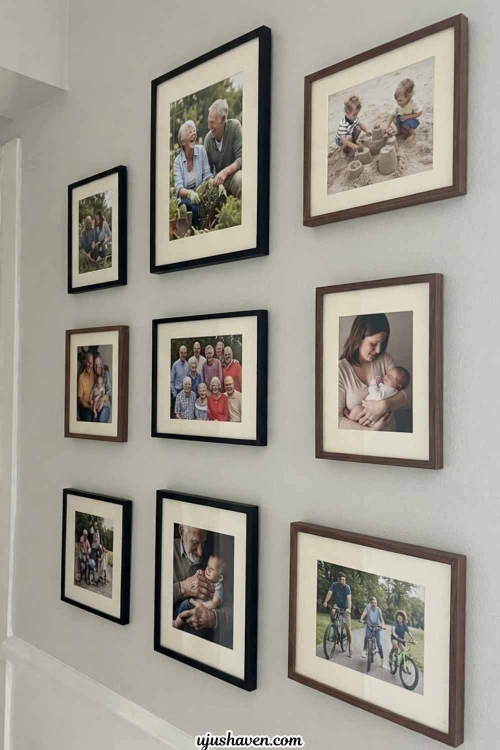 Give-Each-Photo-Enough-Breathing-Room-How-to-Display-Family-Photos-Without-Looking-Cluttered