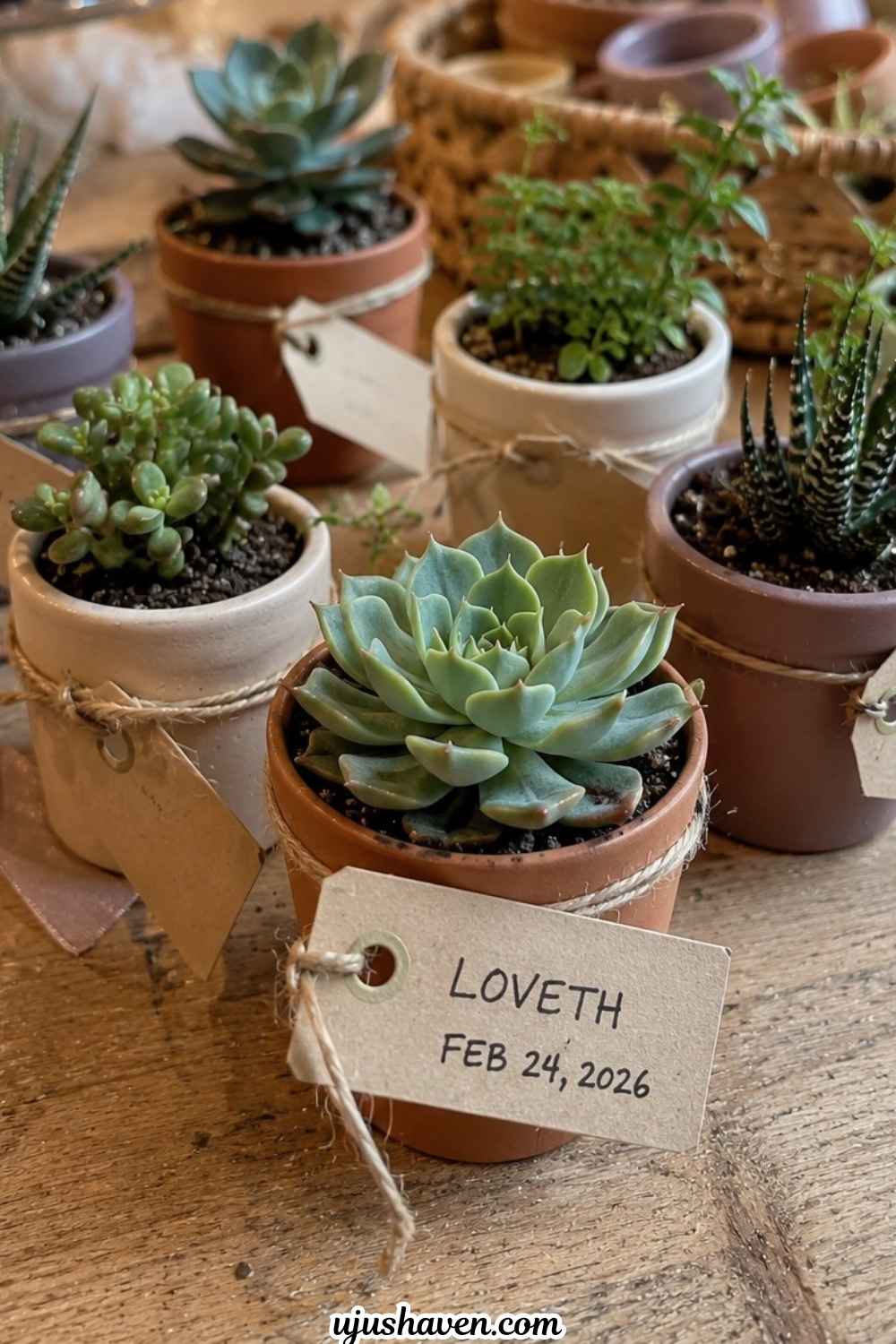 Mini-Succulents-or-Potted-Plants-Sweet-16-Party-Favor-Ideas