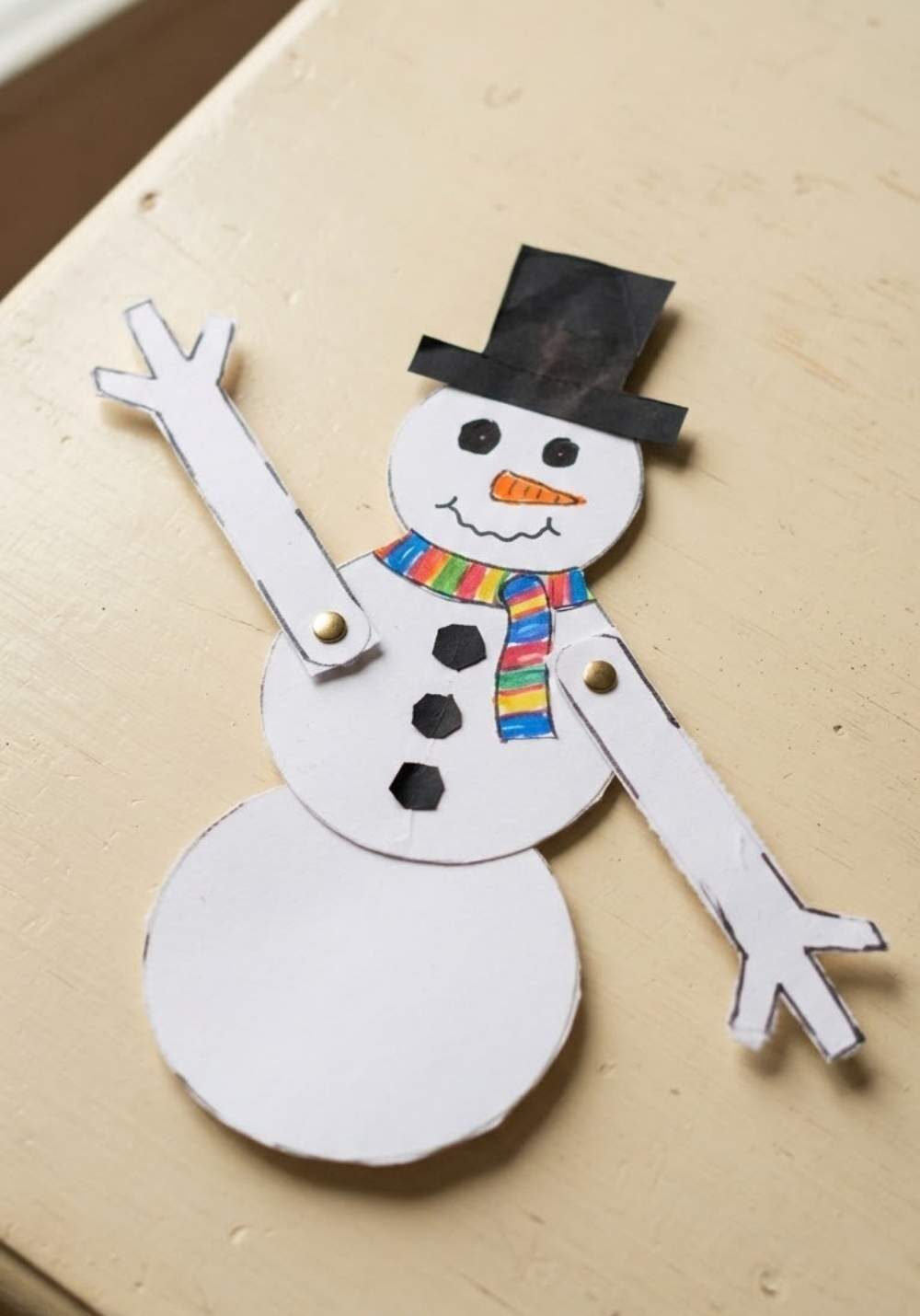 Moving-Snowman-Paper-Craft.