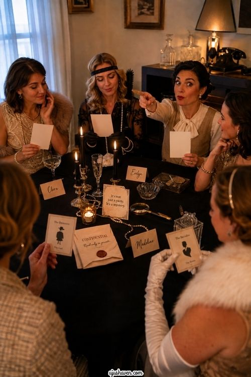Murder-Mystery-Birthday-Creative-Birthday-Party-Themes-for-Women
