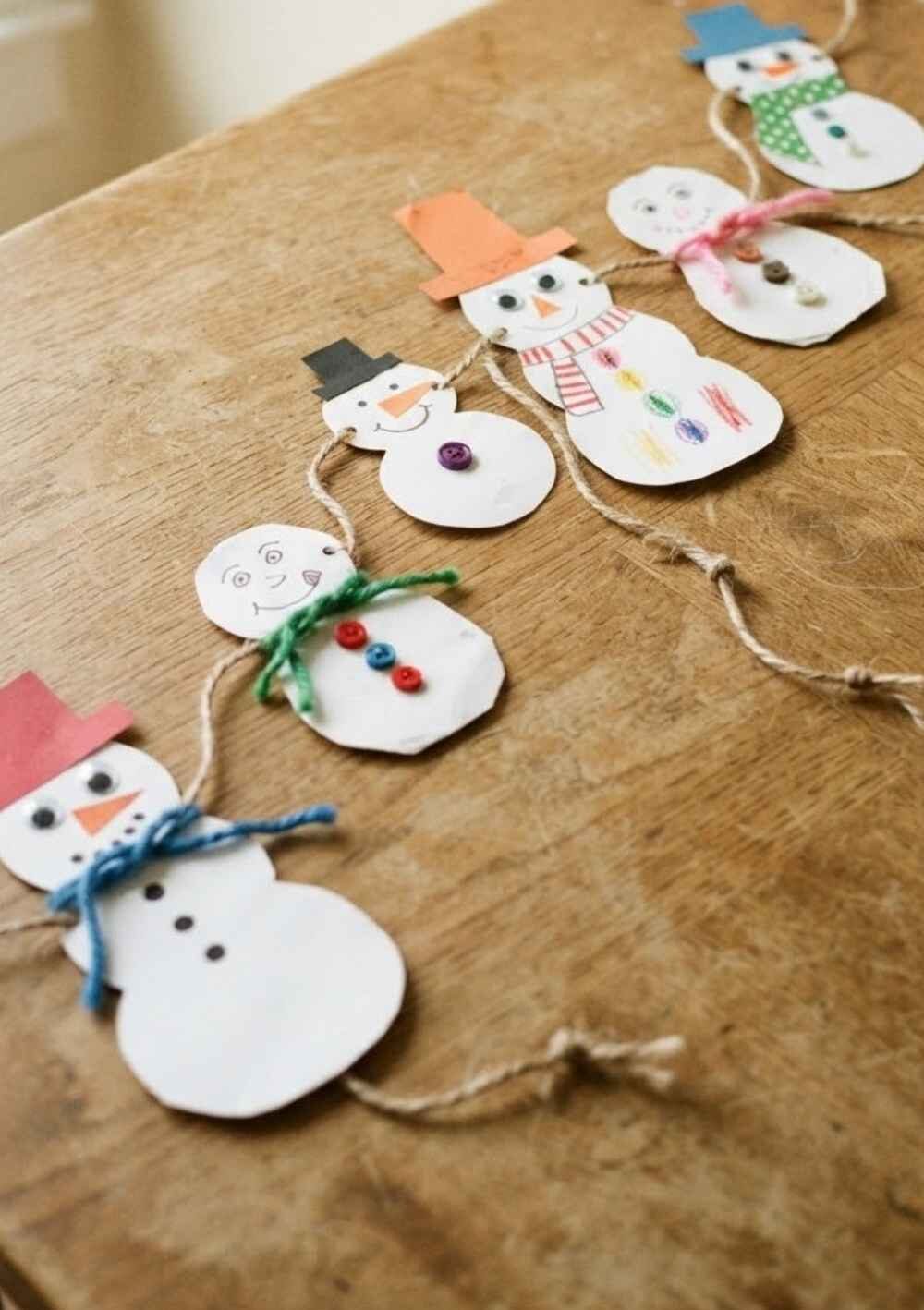 Snowman-Christmas-Garland