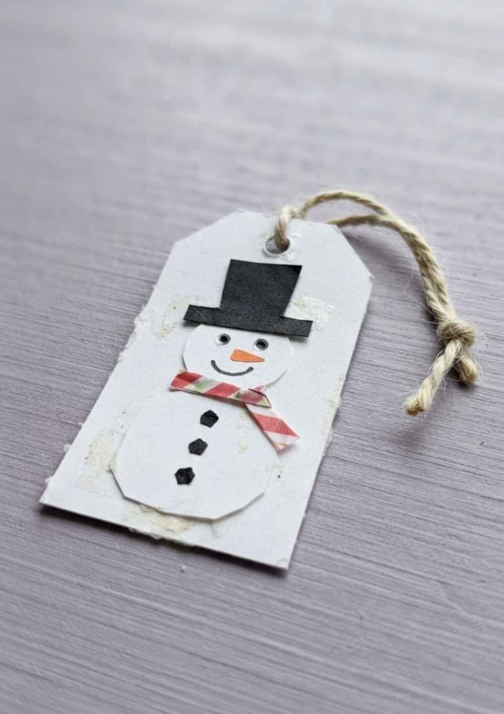Snowman-Christmas-Gift-Tag