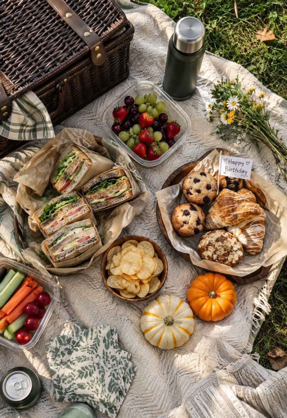 Picnic-Thanksgiving-Birthday-Party-Ideas-for-Adults.