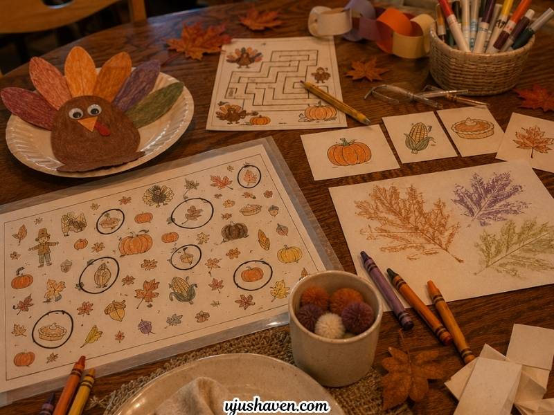 Thanksgiving-Kids-Table-Activities
