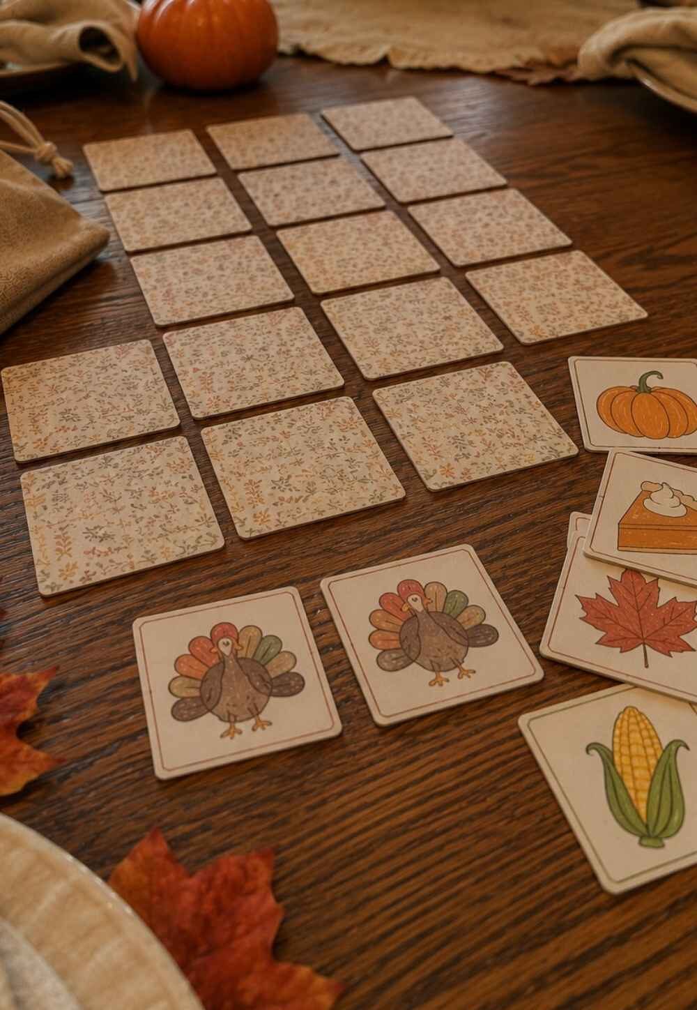 Thanksgiving-Memory-Match-Game