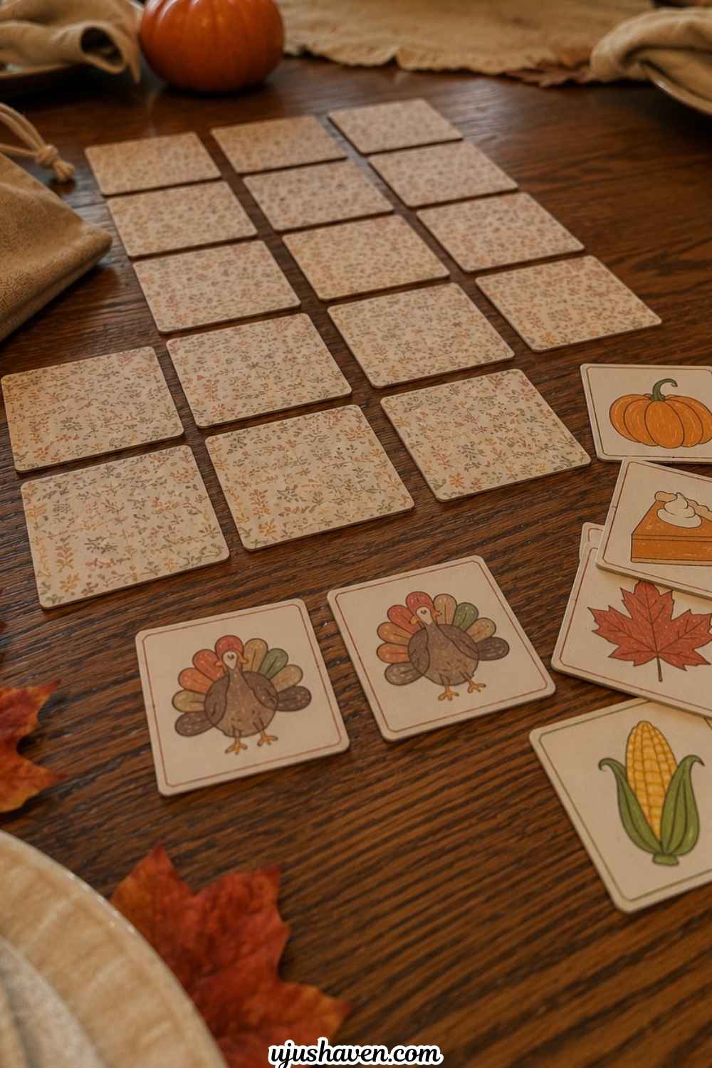 Thanksgiving-Memory-Match-Game