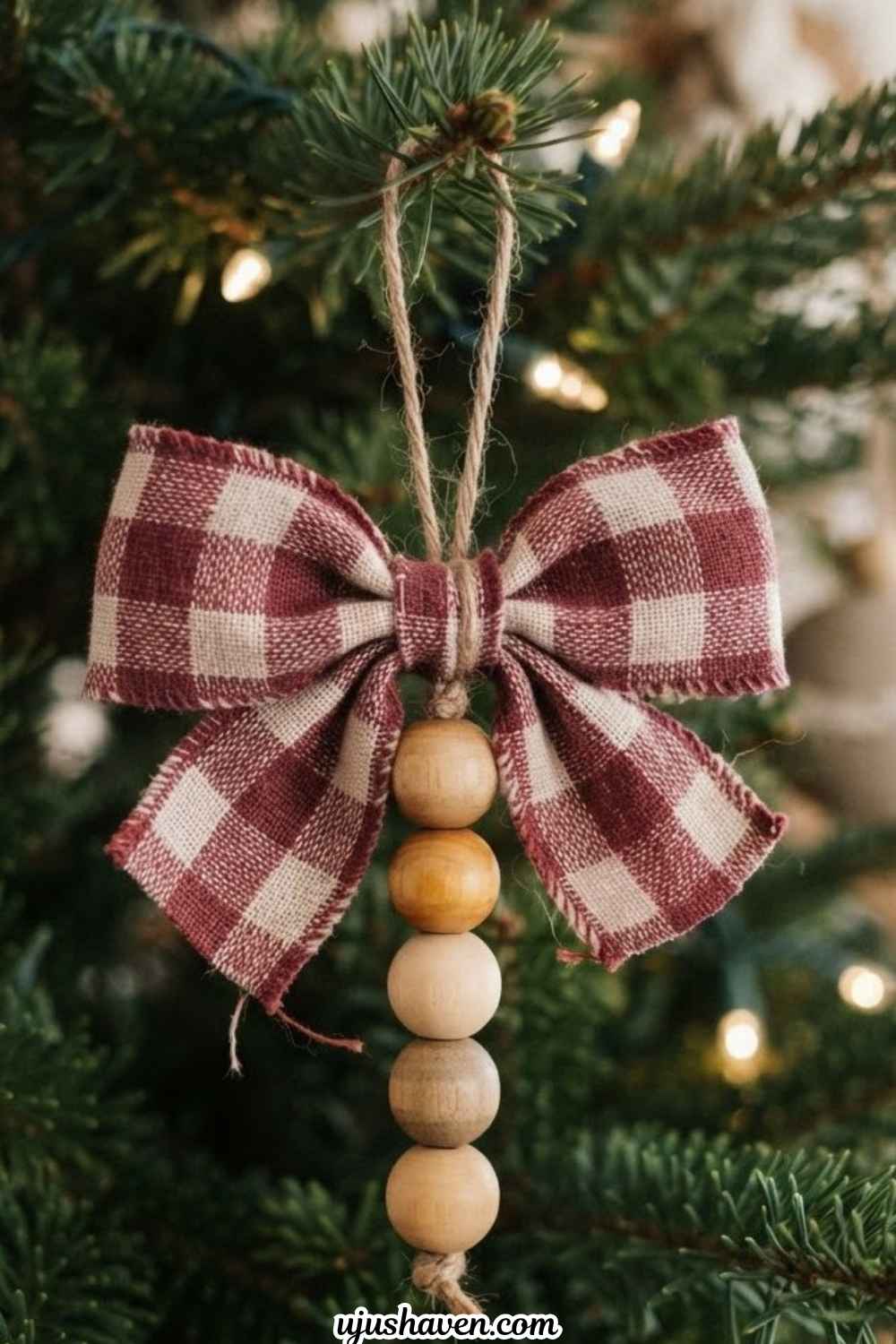 Wood-Bead-Bow-Ornament