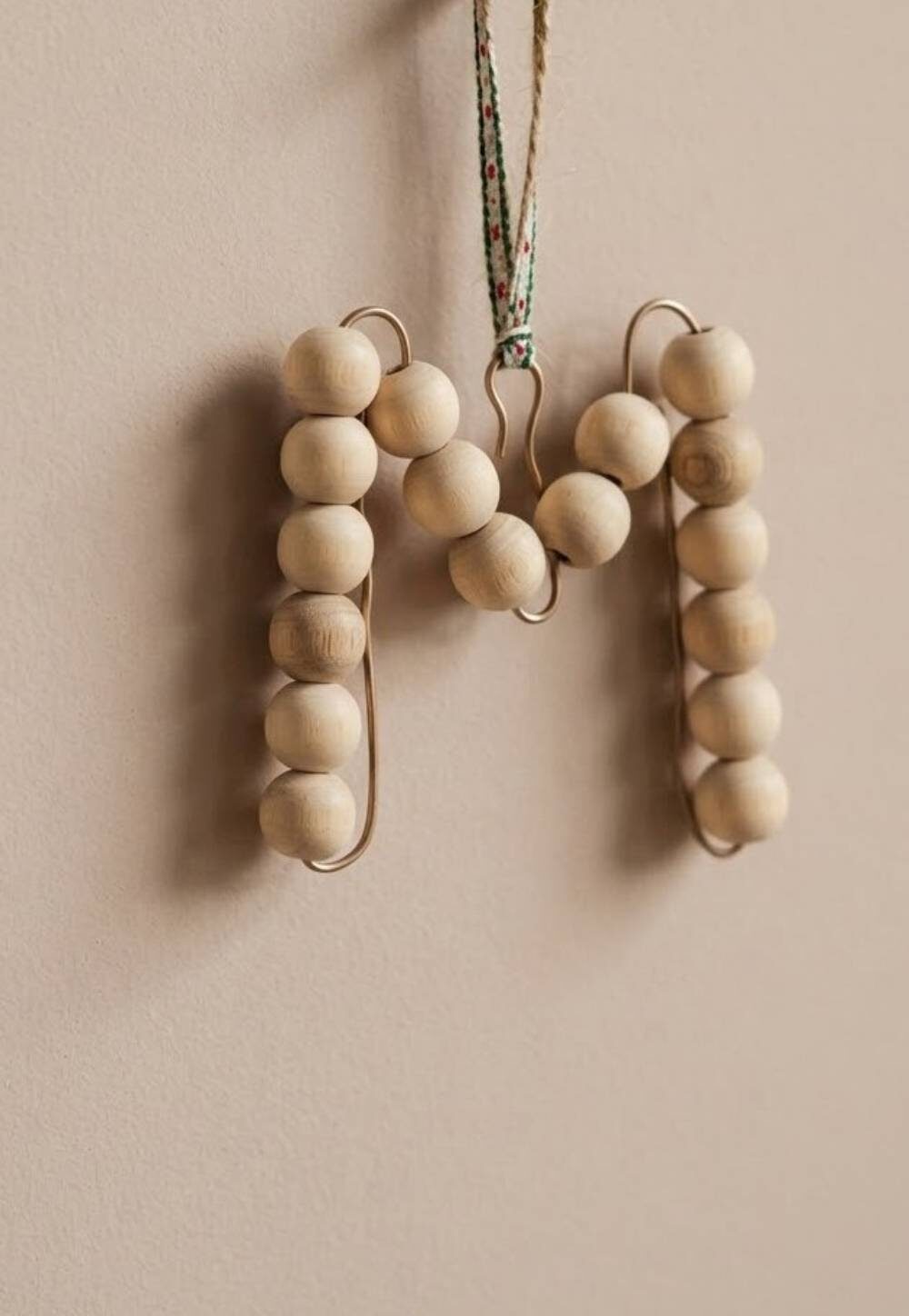 Wood-Bead-Initial-Ornament