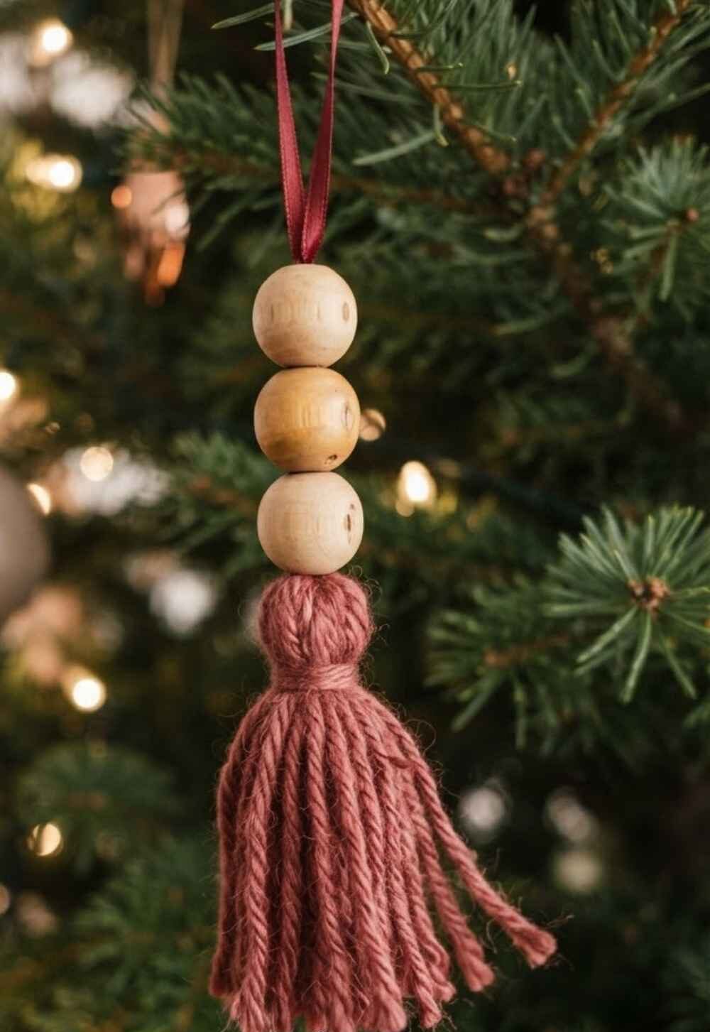 Wood-Bead-Tassel-Ornament