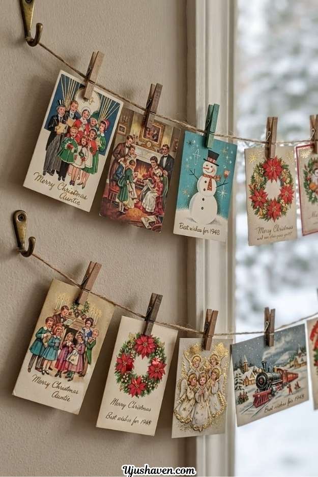 Christmas-Card-Garland
