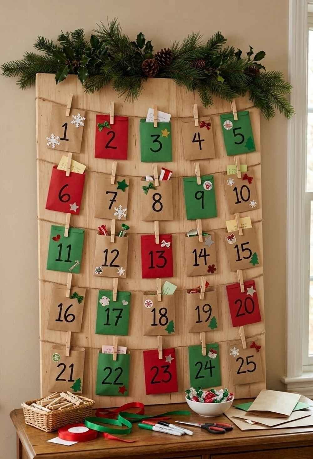DIY-December-Countdown-Calendar-December-Crafts-for-Seniors