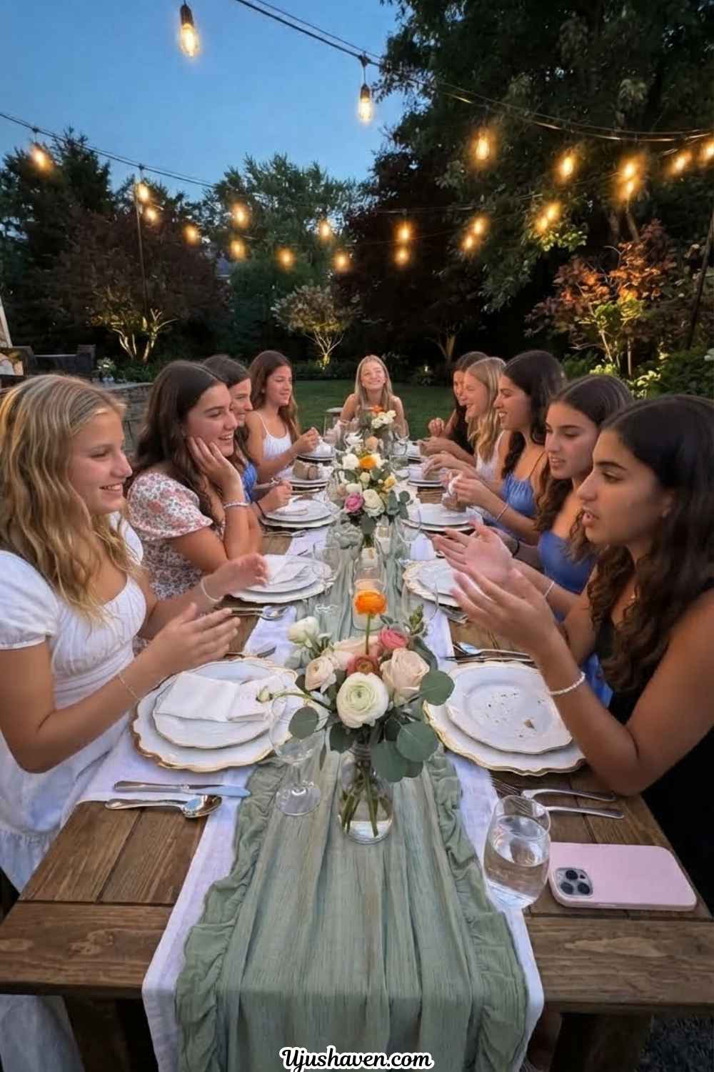 Elegant-Backyard-Sweet-16-Dinner-Party-Ideas.