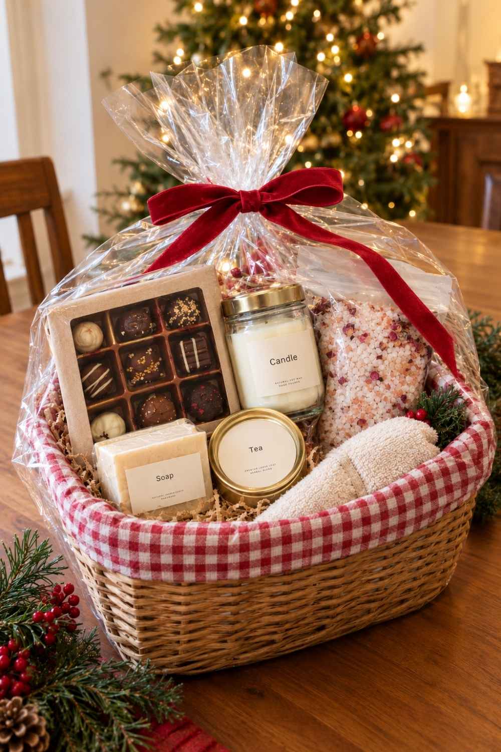 Gift-Hamper-with-Chocolates-and-Self-Care-Products-Christmas-Gifts-for-Women.