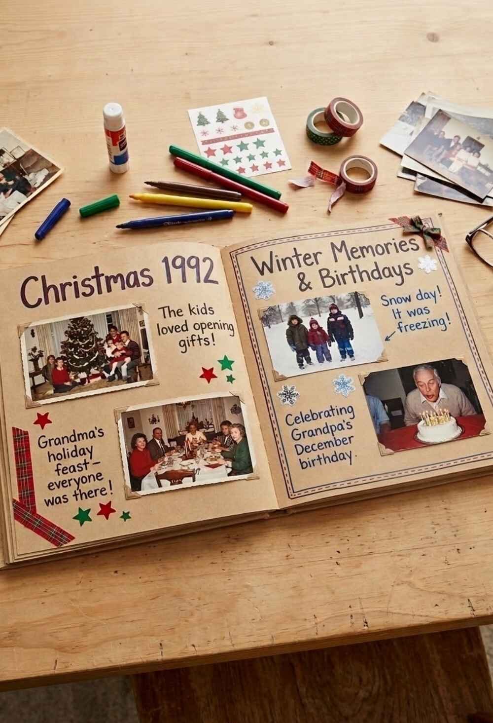 Handmade-Family-Memory-Book-December-Crafts-for-Seniors